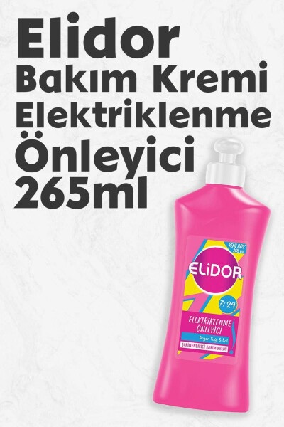 7 24 Şekillendirici Saç Bakım Kremi Elektriklenme Önleyici Argan Yağı Bal 265 ml - 1