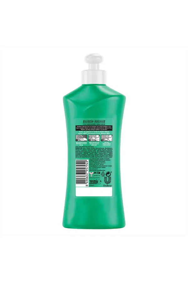 7 24 Shakl beruvchi soch parvarish kremi aniq burmalar Elastin bodom suti 265 ml - 7