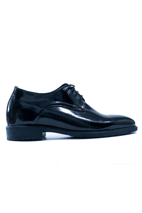 7/ 9 Cm Height Increasing Hidden Heel Handmade Accessory Oxford Patent Leather Men's Shoes Groom Shoes - 16