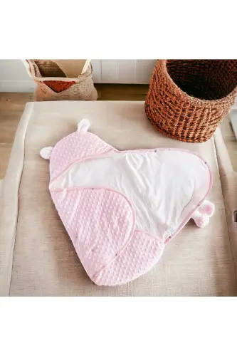 7 Cute Bears Newborn Set (10 Pcs Hospital Outfit, Shoulder-Back Bag, Swaddle, Blanket, Handkerchief, Socks)-Black - 6