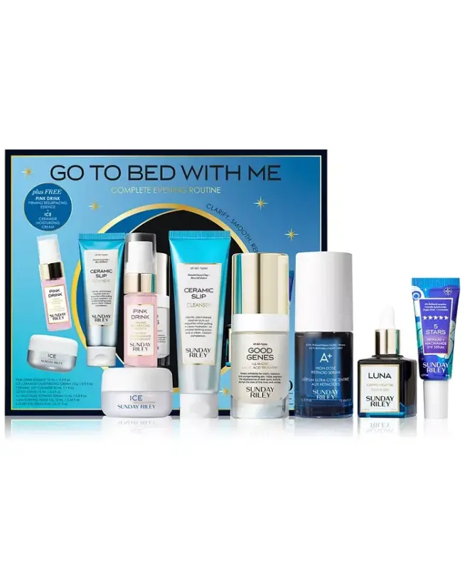 7-Pc. Go To Bed With Me Complete Evening Routine Skincare Set - 1