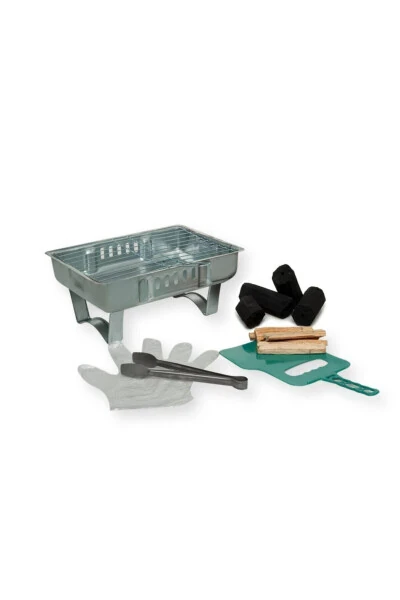 7 qismli Mangal to'plami Piknik to'plami Kemping mangal to'plami Grillar to'plami - GENEL MARKALAR