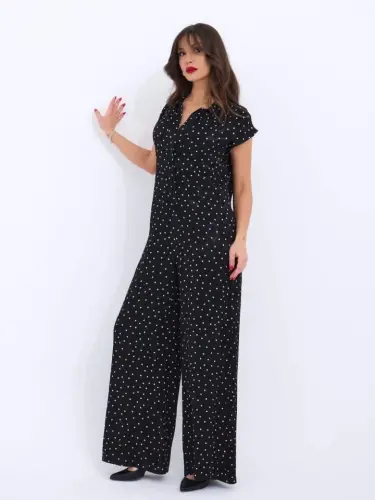 7001 JUMPSUIT-BLACK - 4