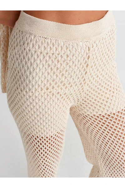 70159 Ajurli Astarli Triko Shimim - Ekru - 8