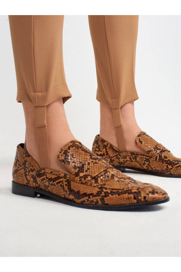 70311 Yüksek Bel Pantolon-camel-Camel - 16