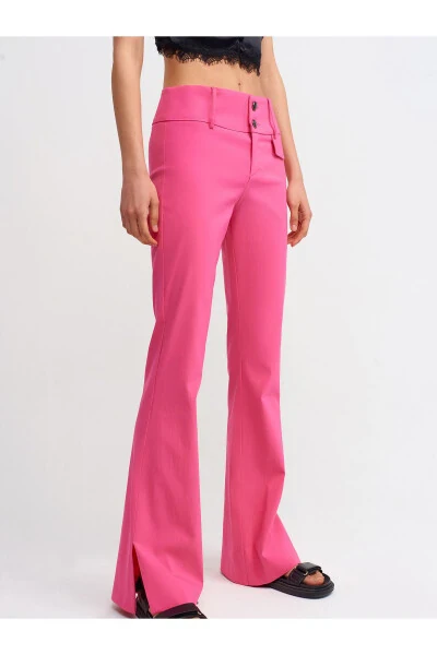 70327 Легкие испанские брюки с широкими штанинами-сахар P. - 4