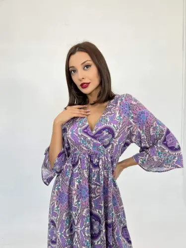7035 DRESS-PURPLE - BÜYÜKBEDENIZ (1)