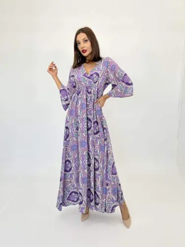 7035 DRESS-PURPLE - 5