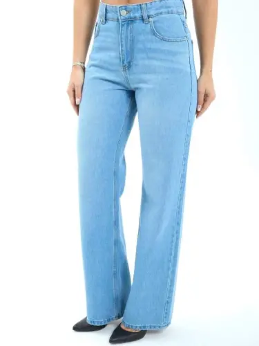 7044 KOT PANTOLON-MAVİY - 4