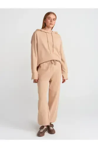 70458 Basic Jogger Pants-Camel-Camel - 1