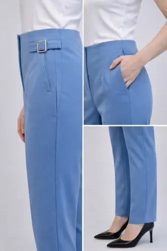 70609 Kadın Pantolon-Mavi - AYHAN (1)