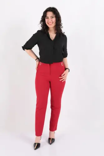 70609 Women's Trousers-RED 