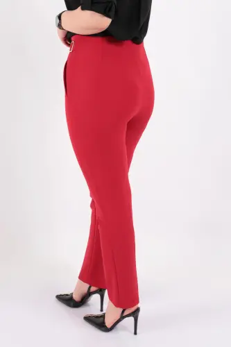 70609 Женские брюки - КРАСНЫЙ - 4
