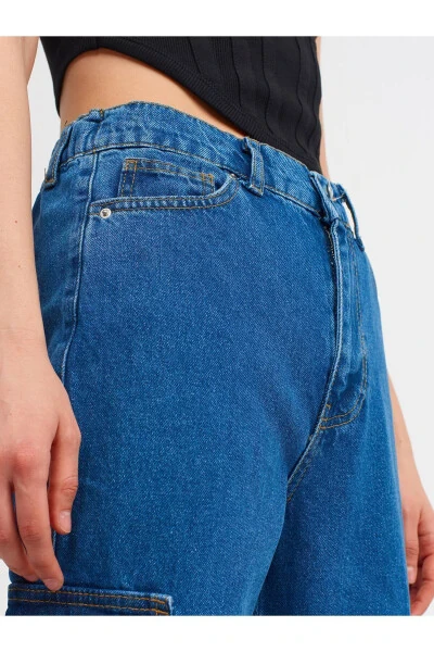 70814 Elastic Waist Jogger Pants - Blue - 4