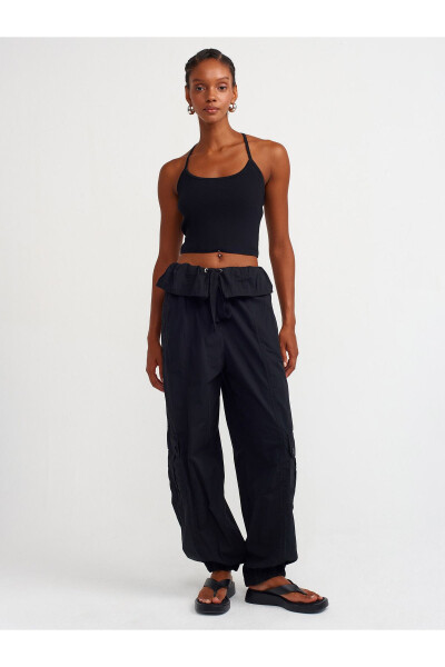 70928 Cargo Pocket Pants - Black - 3