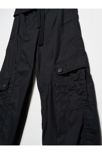 70928 Cargo Pocket Pants - Black - 7