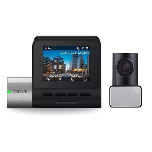 70mai 4K Dash Cam A800S Sony IMX415 Sensörüyle, Ön ve Arka Kamera, Dahili GPS, Süper Gece Görüşü, 3'' IPS LCD, 24 Saat Park Modu, ADAS, Döngü Kaydı, iOS/Android Uygulama Kontrolü - 9