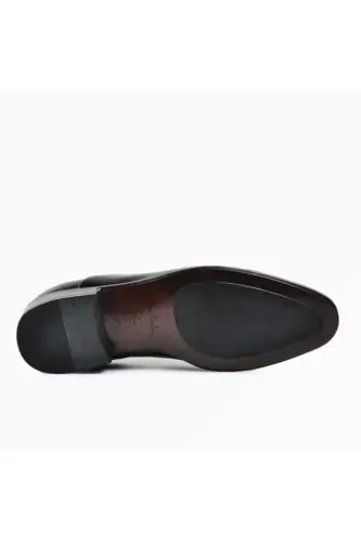 70pc20 Мужские классические туфли из черной лакированной кожи - 3