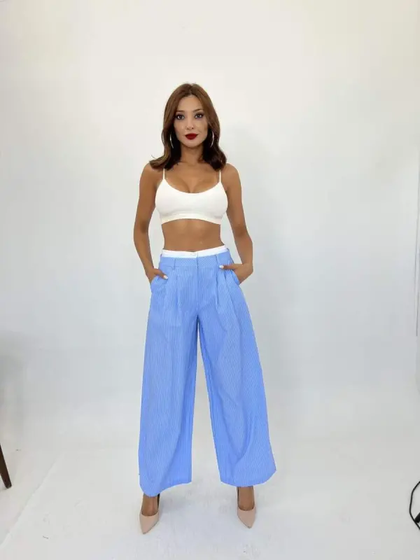 7109 PANTS-DALLAS STRIPED - BÜYÜKBEDENIZ