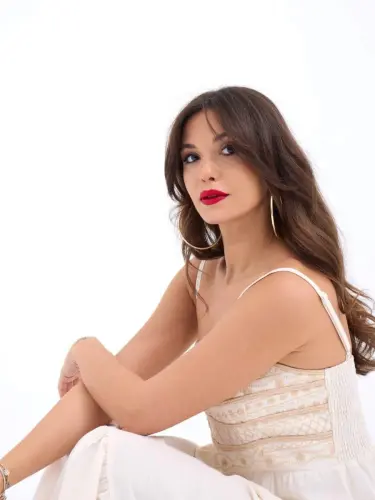 7114 DRESS-BEIGE - BÜYÜKBEDENIZ (1)