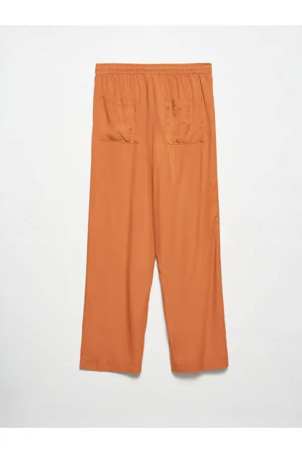 71150 Pajama Style Pants-A.Terracotta - 8