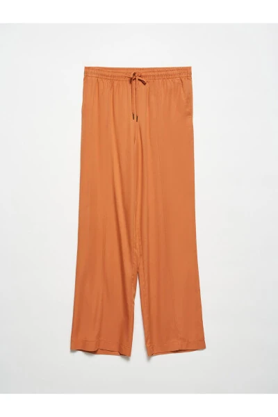 71150 Pajama Style Pants-A.Terracotta - 4