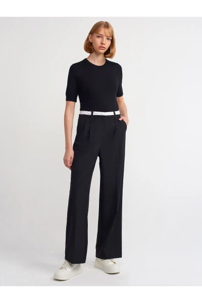 71210 Dad Fit Classic Trousers - Black - 13