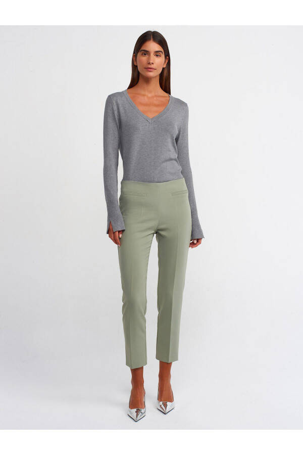 71236 Regular Fit Trousers - Green - 1