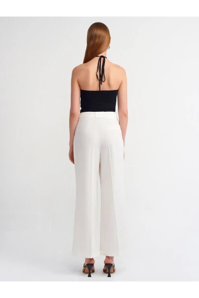 71276 Pensli Smart Pantolon-Beyaz-Beyaz - 2