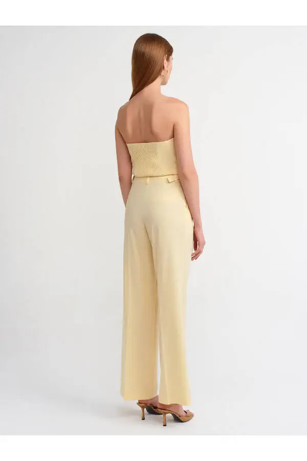 71283 Sozlanadigan Belli Zamonaviy Shimlar - Sariq - 11