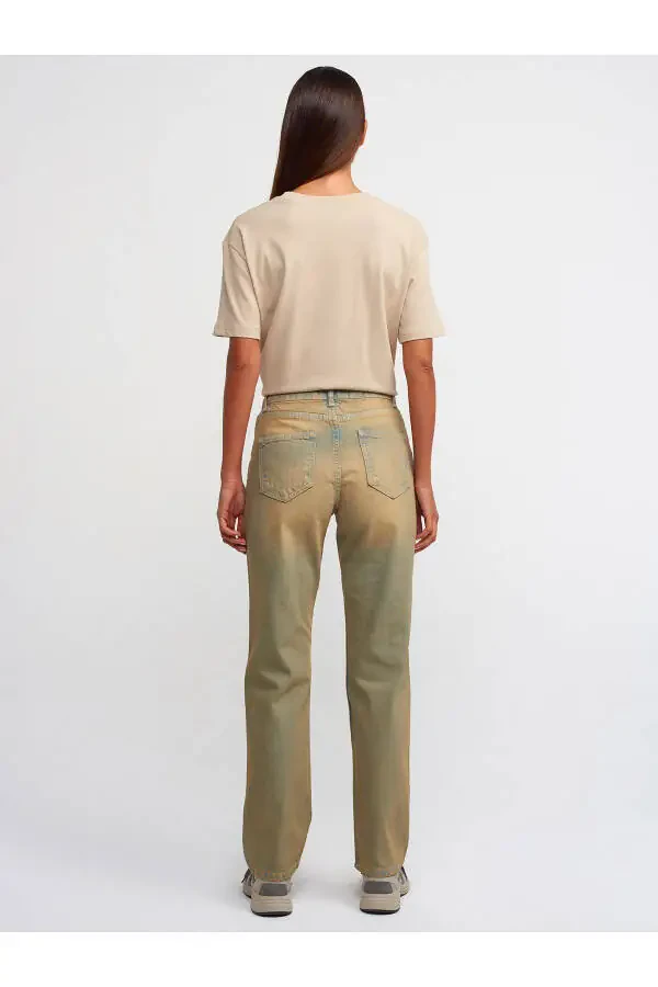 71403 Eskigan Denim To'g'ri Shimim - Tint - 10