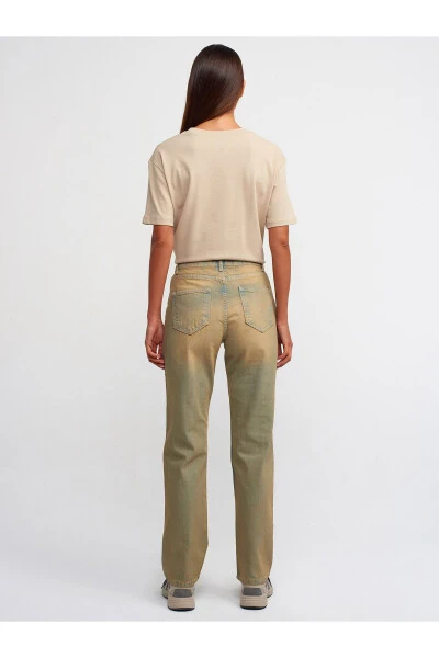 71403 Eskigan Denim To'g'ri Shimim - Tint - 6