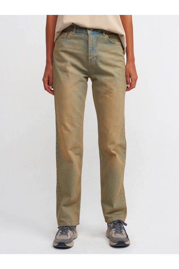 71403 Vintage Denim Straight Pants - Tint - 3