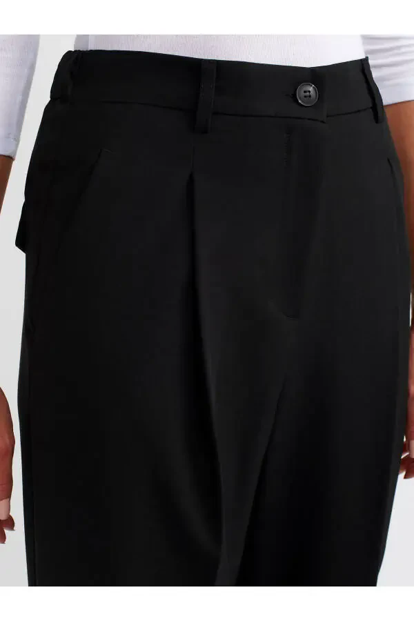 71523 Mid-Rise Pants - Black - 16