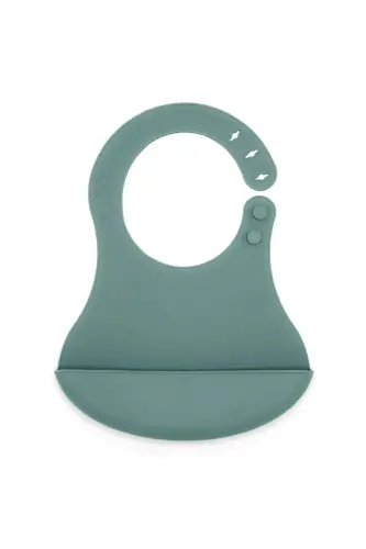 718 Mini Silicone Bib Mint - 1