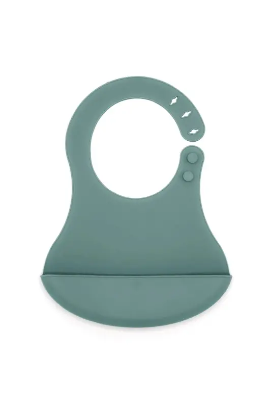 718 Mini Silicone Bib Mint - BABYJEM