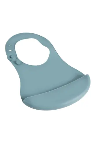 718 Mini Silicone Bib Mint - BABYJEM (1)