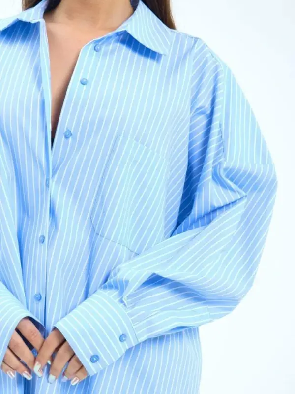 7388 РУБАШКА-ДЕНВЕР В ПОЛОСКУ - 2