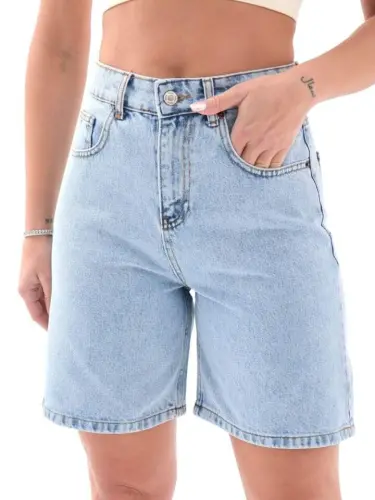 7391 KOT SHORT-MAVI - 3