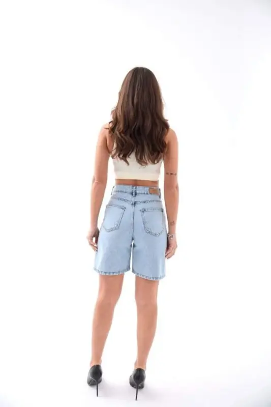 7391 KOT SHORT-MAVI - 2