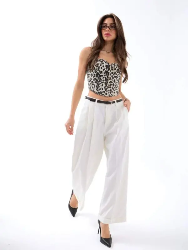 7396 PANTS-ECRU - 3