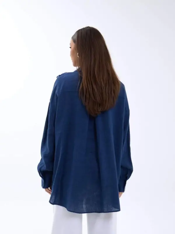 7399 SHIRT-NAVY BLUE - 2