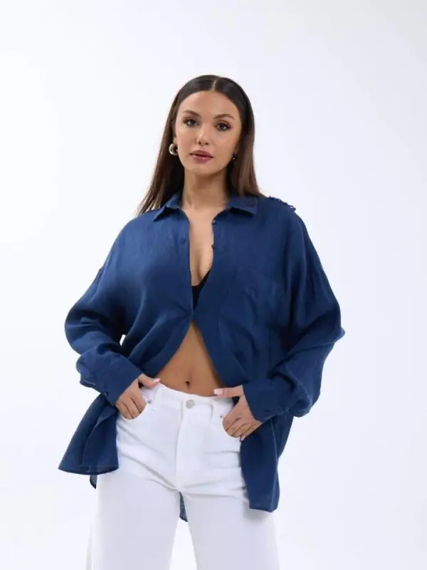 7399 SHIRT-NAVY BLUE - 3