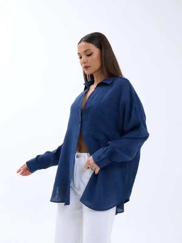 7399 SHIRT-NAVY BLUE - 4