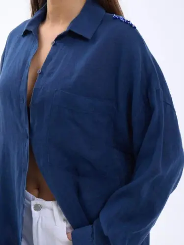 7399 SHIRT-NAVY BLUE - 5