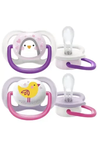 74scf080/06 Ultra Air Pacifier 0-6 Months Girl - PHILIPS AVENT (1)