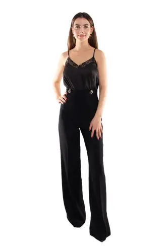 7512 Flare Crepe Pants 