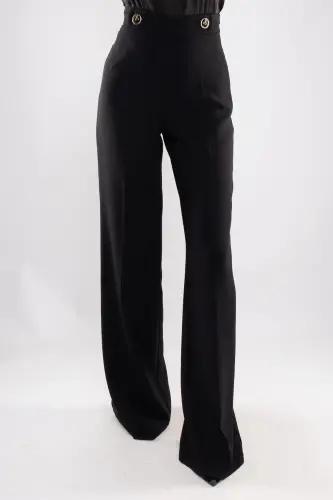 7512 Flare Crepe Pants - 3