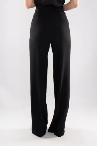 7512 Flare Crepe Pants - 5