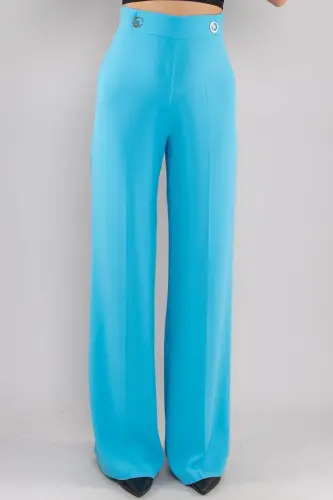 7512 Flare Crepe Pants - 2